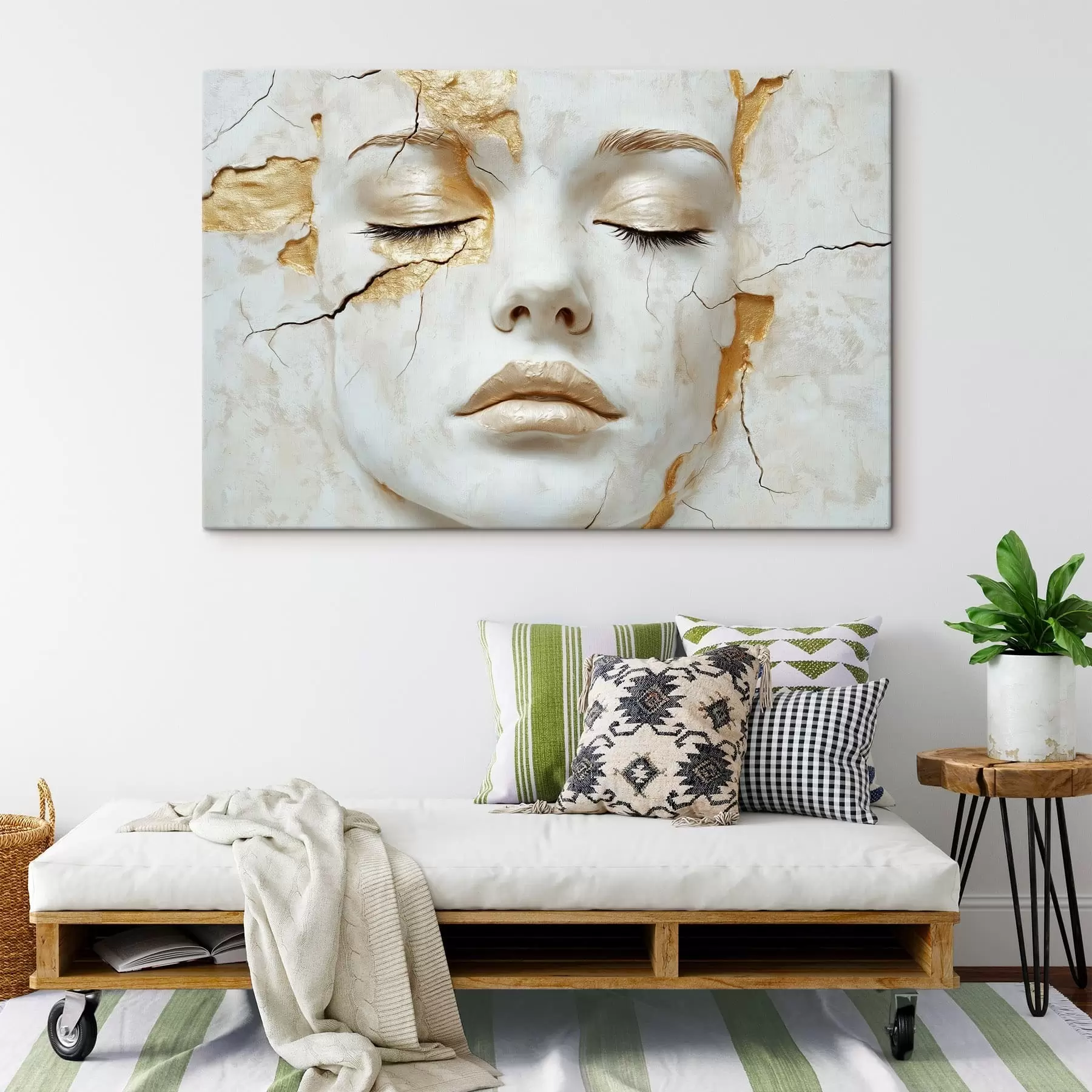  Schilderijen Abstract gezicht s49267