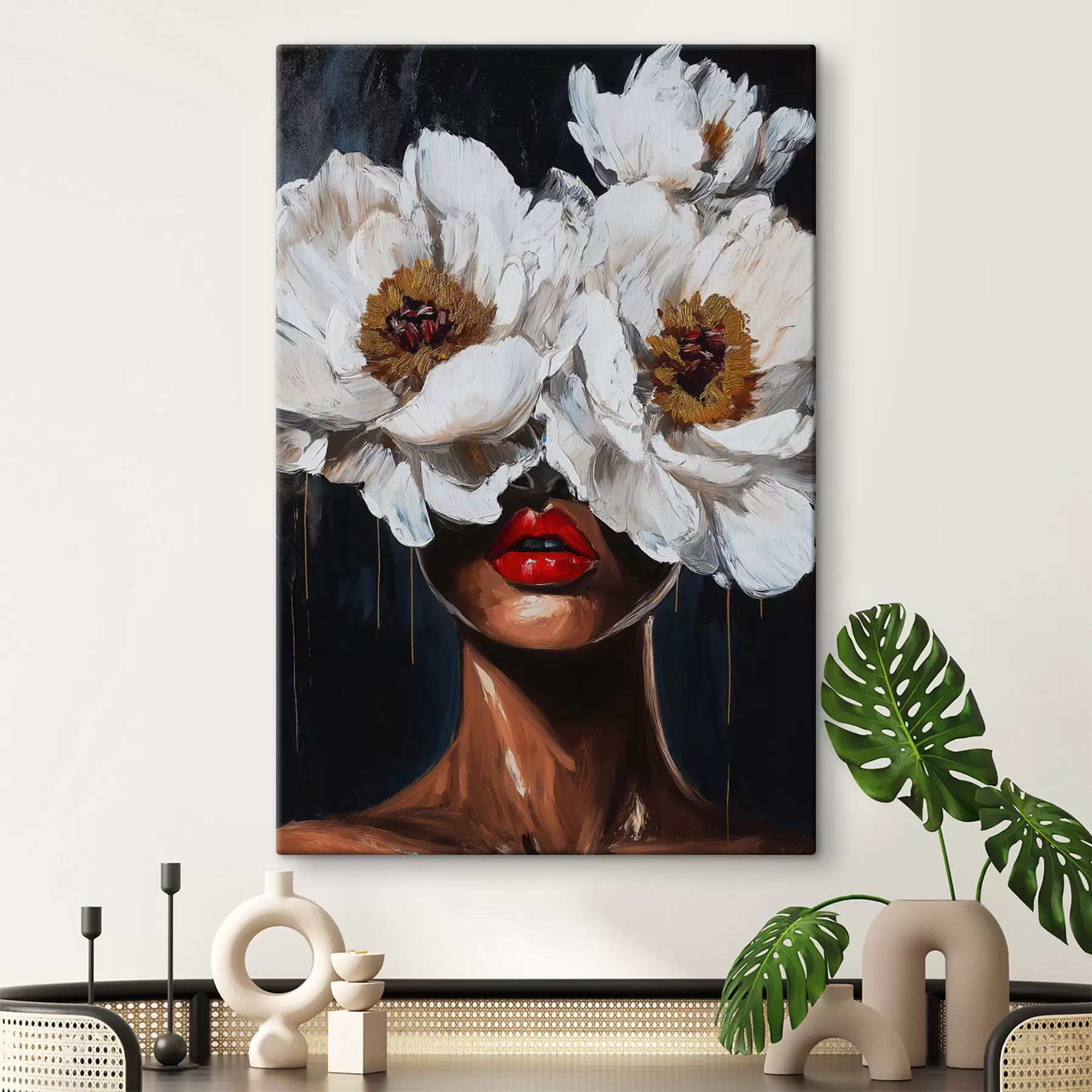  Schilderijen Meisje met bloemen s49269