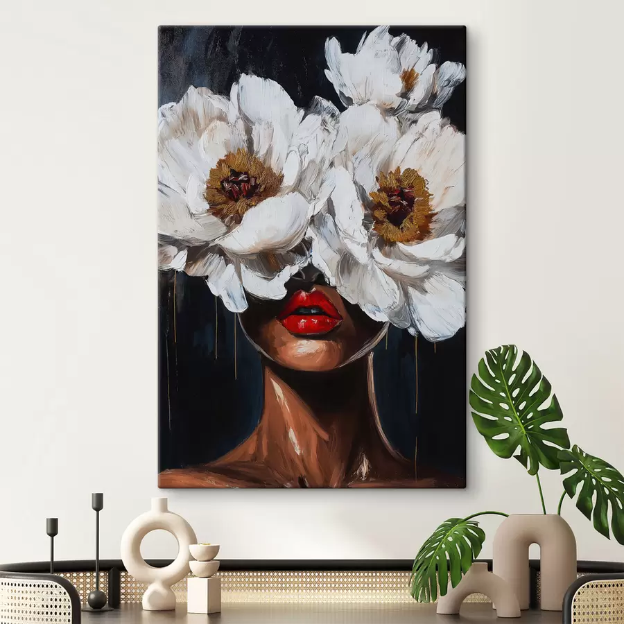  Schilderijen Meisje met bloemen s49269
