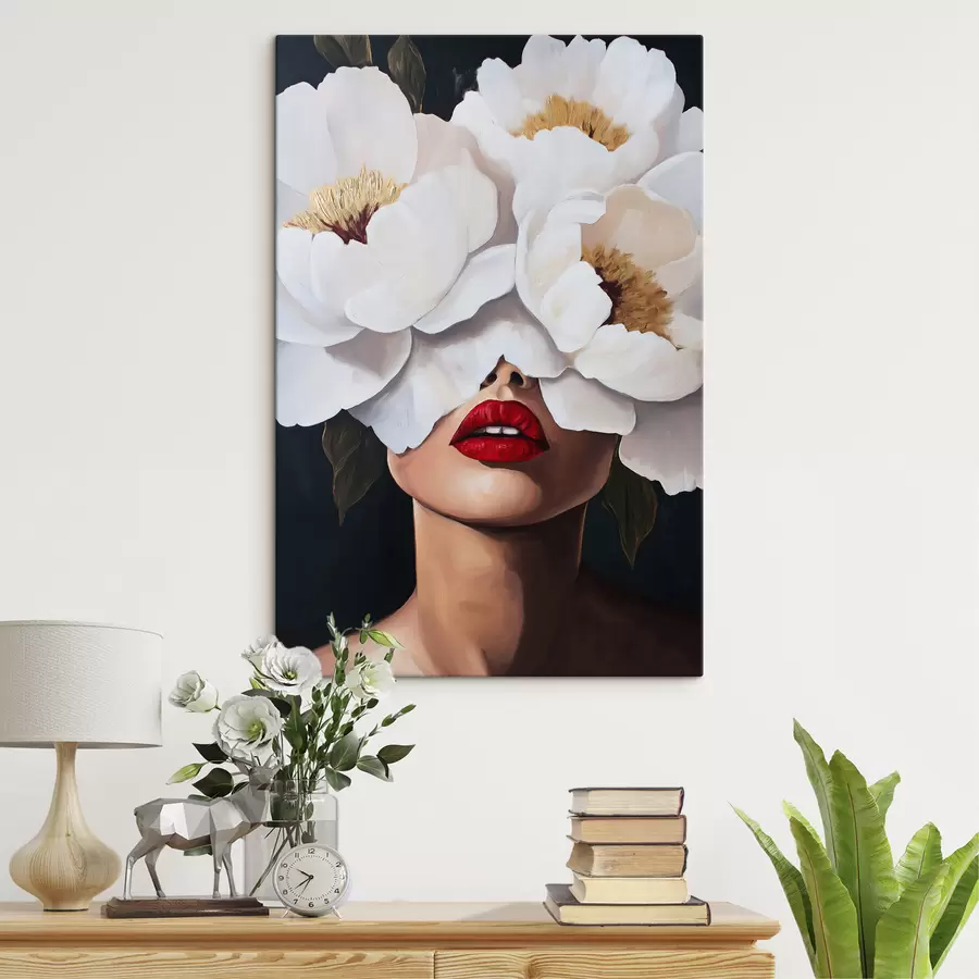  Schilderijen Meisje met bloemen s49270