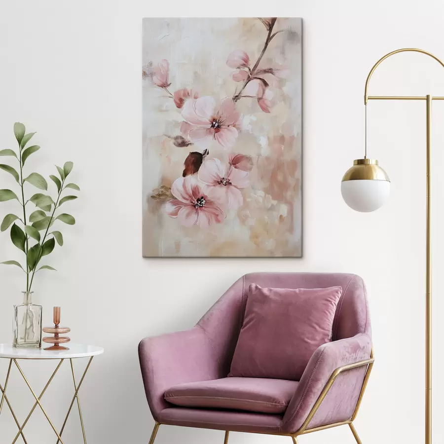  Schilderijen Tak met bloemen s49277