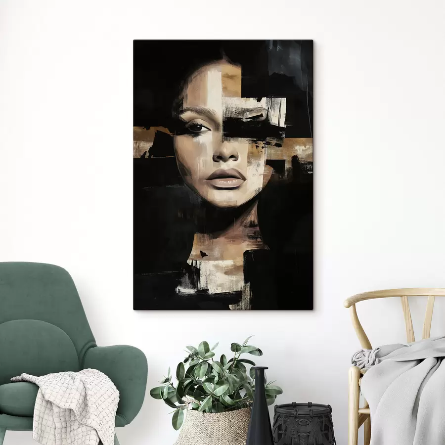  Schilderijen Abstract gezicht s49283
