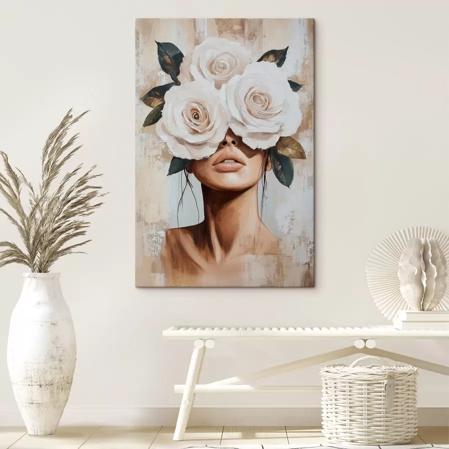  Schilderijen Meisje met bloemen s49288