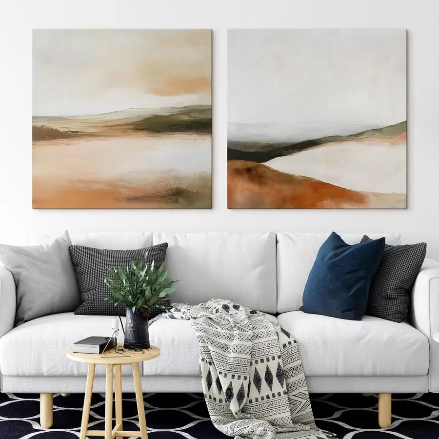  Schilderijen Abstract landschap m30492