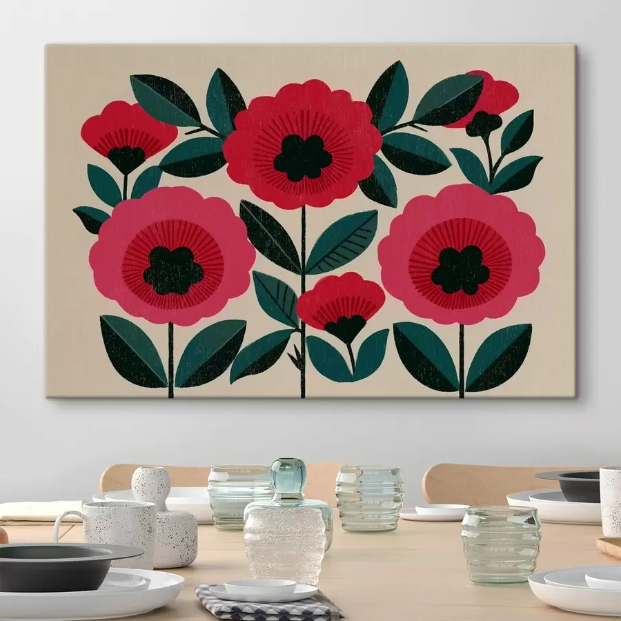  Schilderijen Volksbloemen s49301