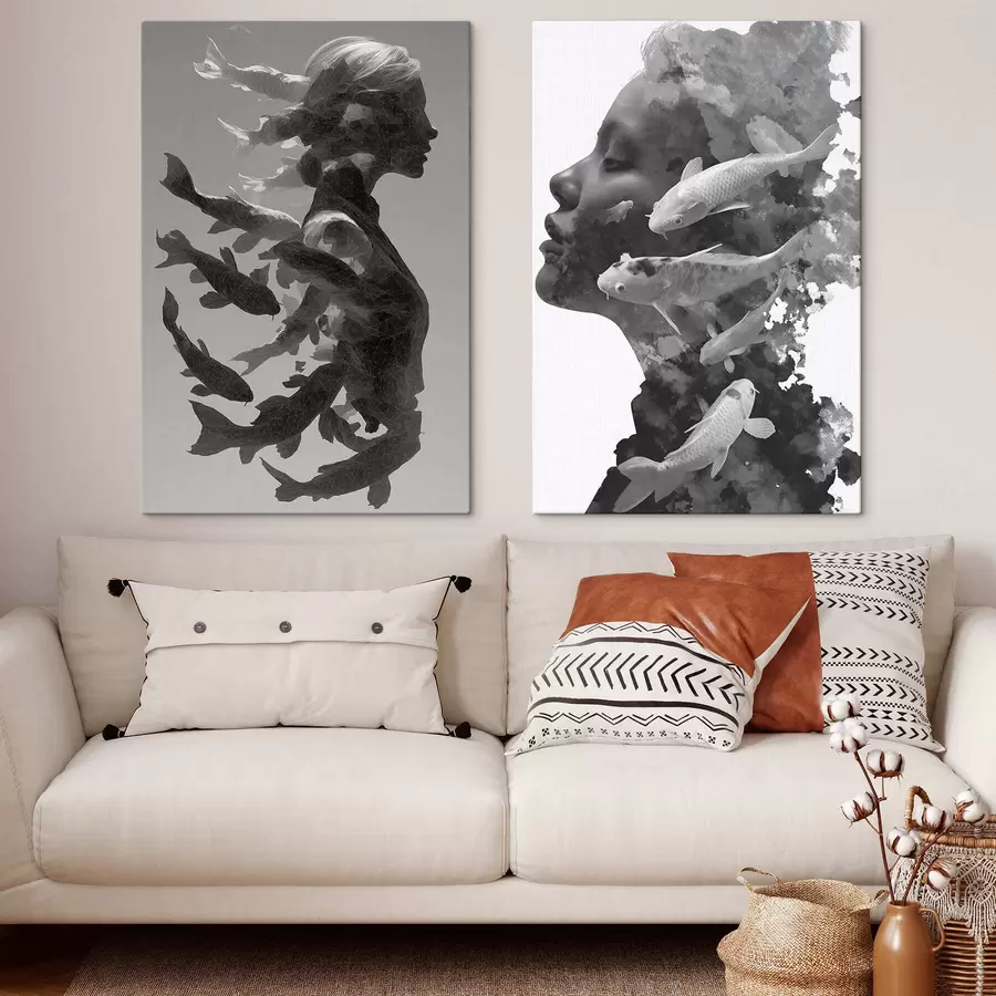 Fotobehang Koi Silence m30511