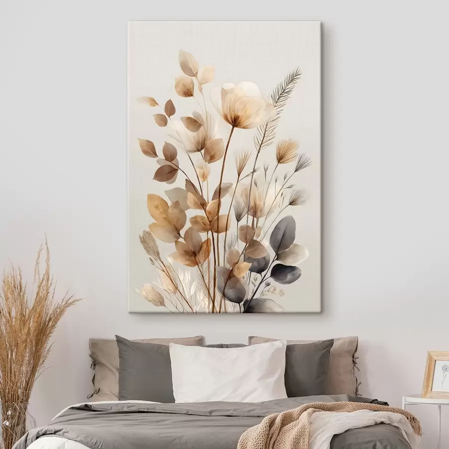  Schilderijen Gedroogde bloemen s49233