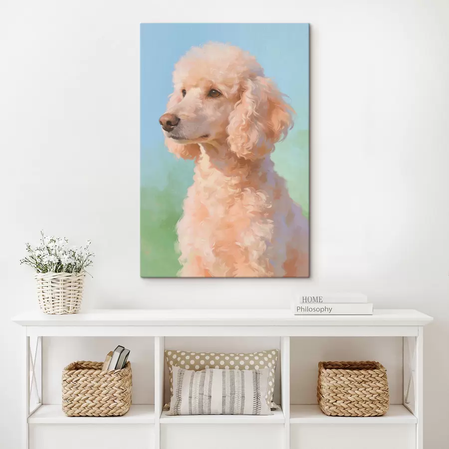  Schilderijen Een portret van een hond s49352