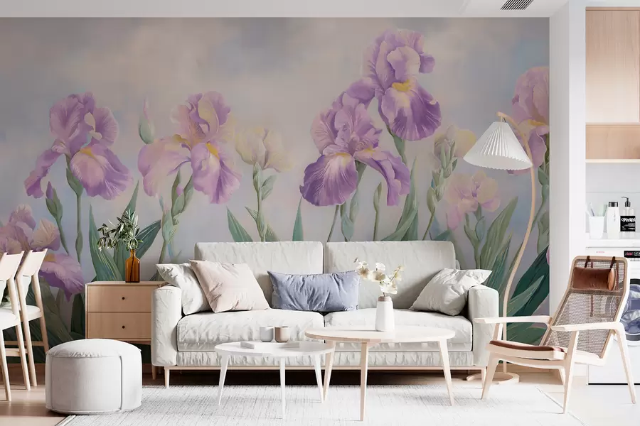Fotobehang Klassieke bloemen w05646