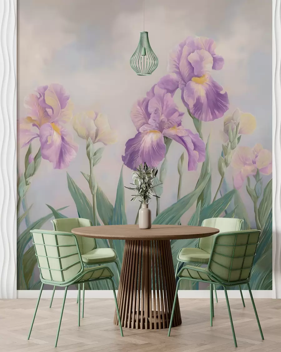 Fotobehang Klassieke bloemen w05646