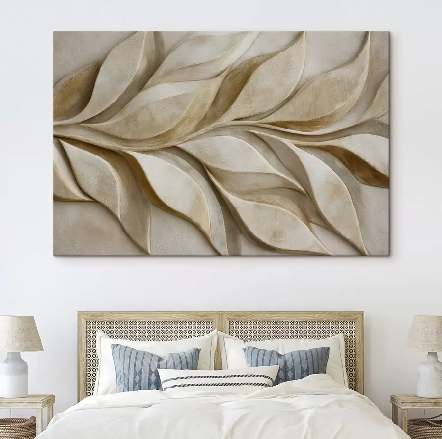  Schilderijen Abstract gebladerte s49452