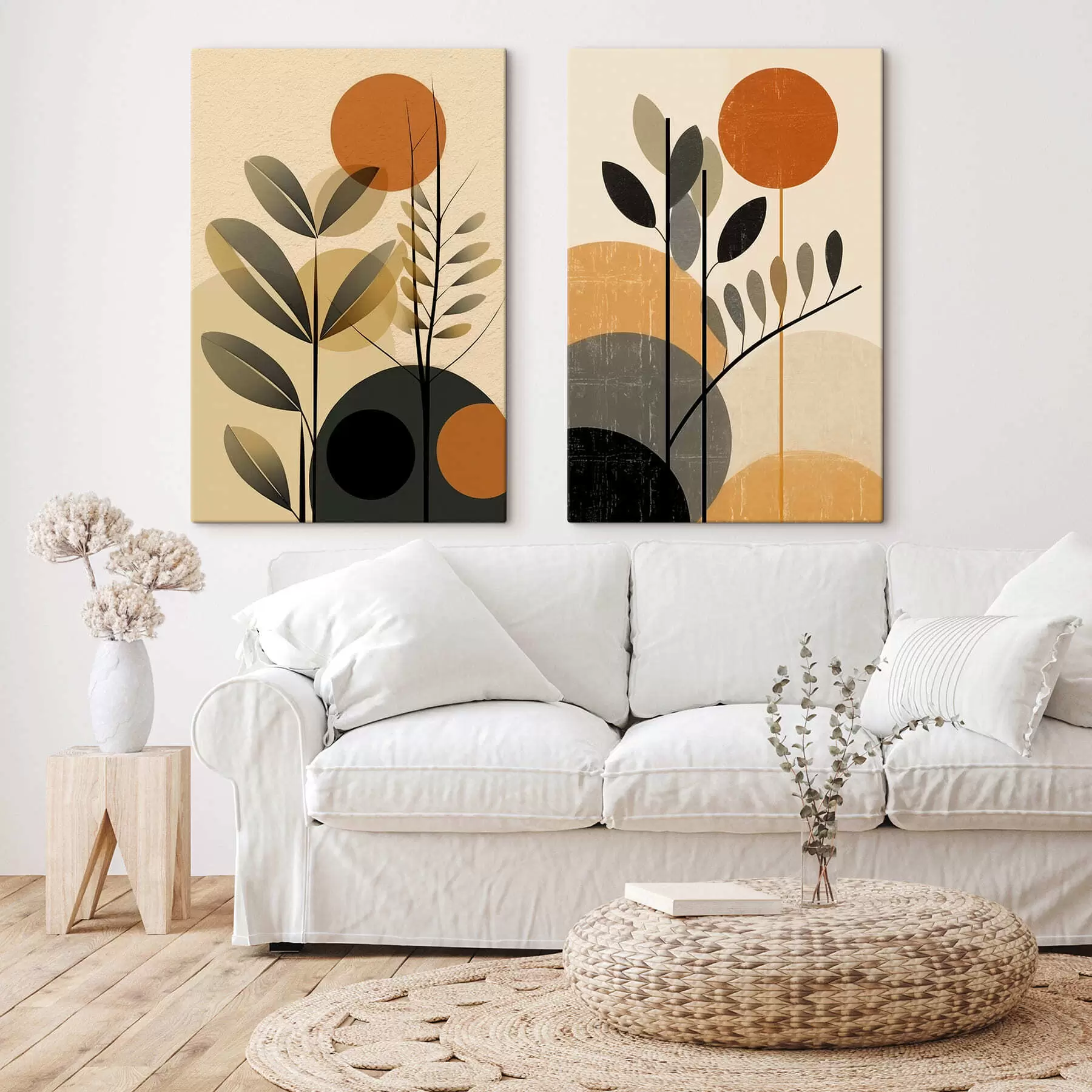  Schilderijen Abstract gebladerte m30564
