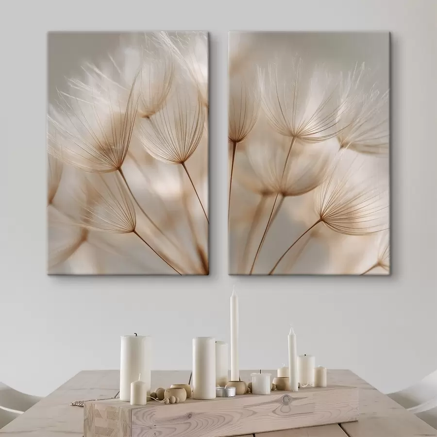 Fotobehang Luchtpaardenbloem m30587