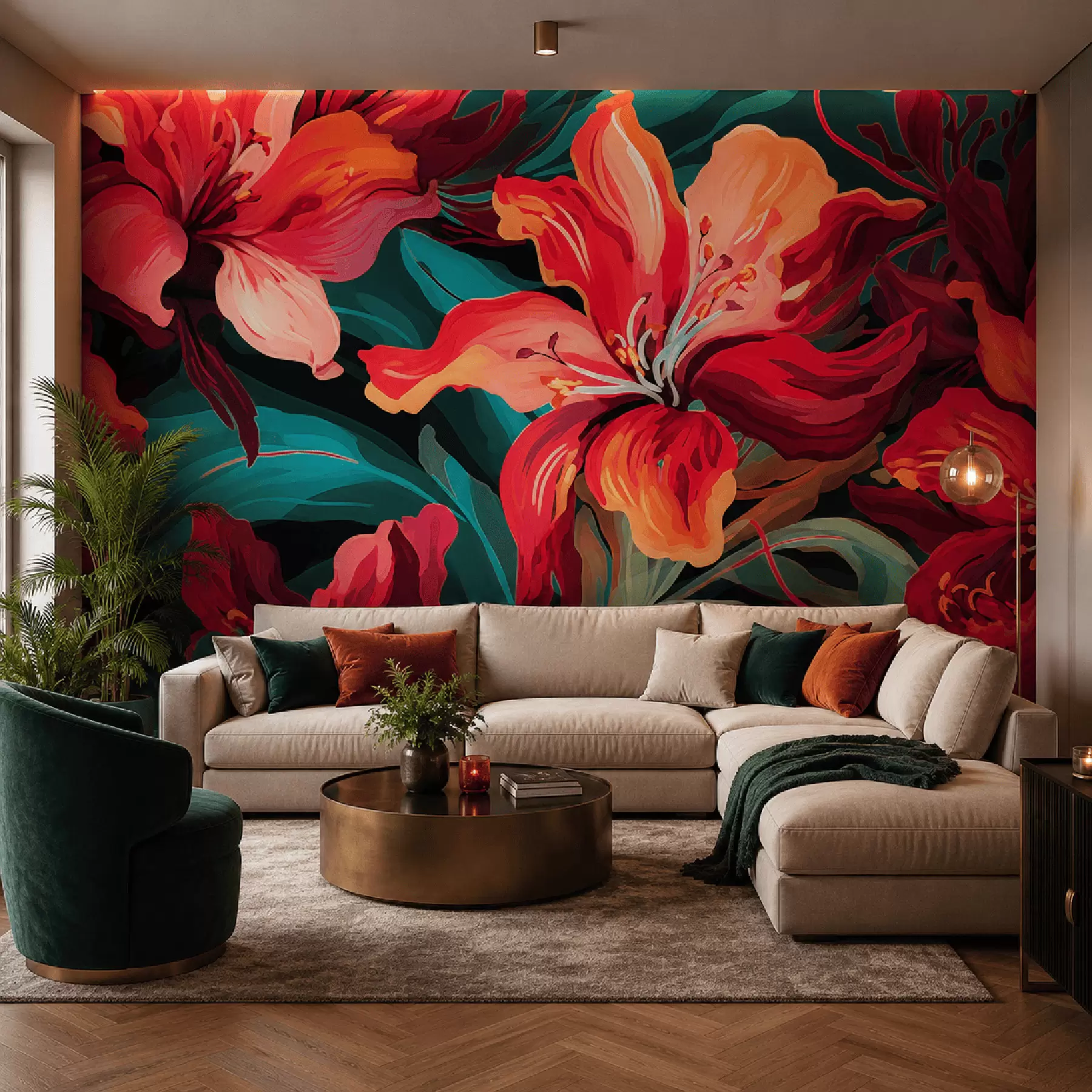 Fotobehang Lelies w05675