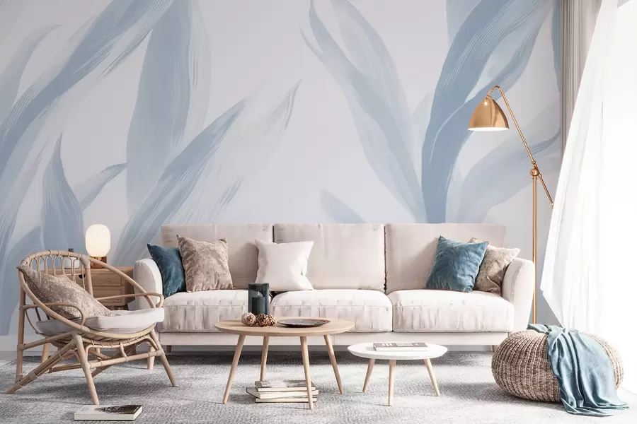 Fotobehang Puntige bladeren w05680v1