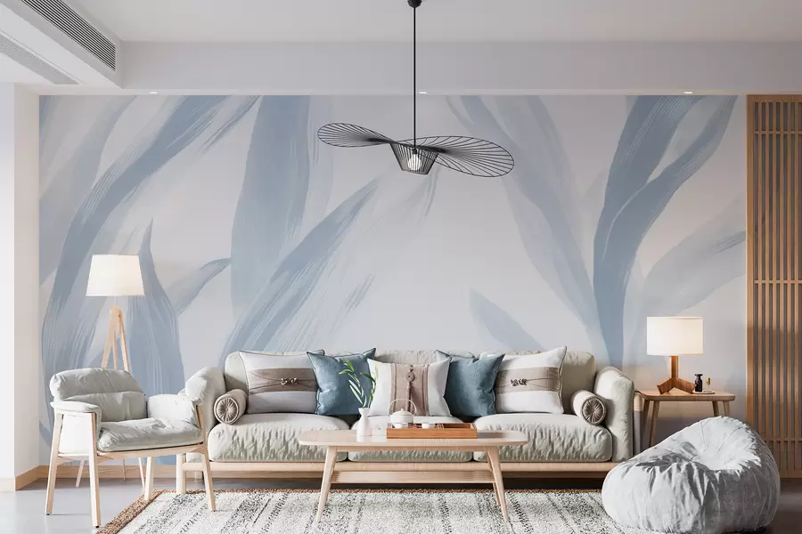 Fotobehang Puntige bladeren w05680v1