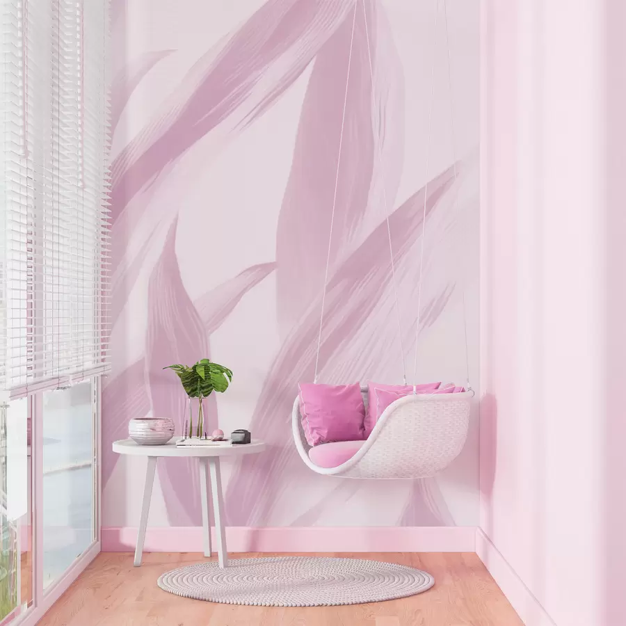 Fotobehang Puntige bladeren w05680v3