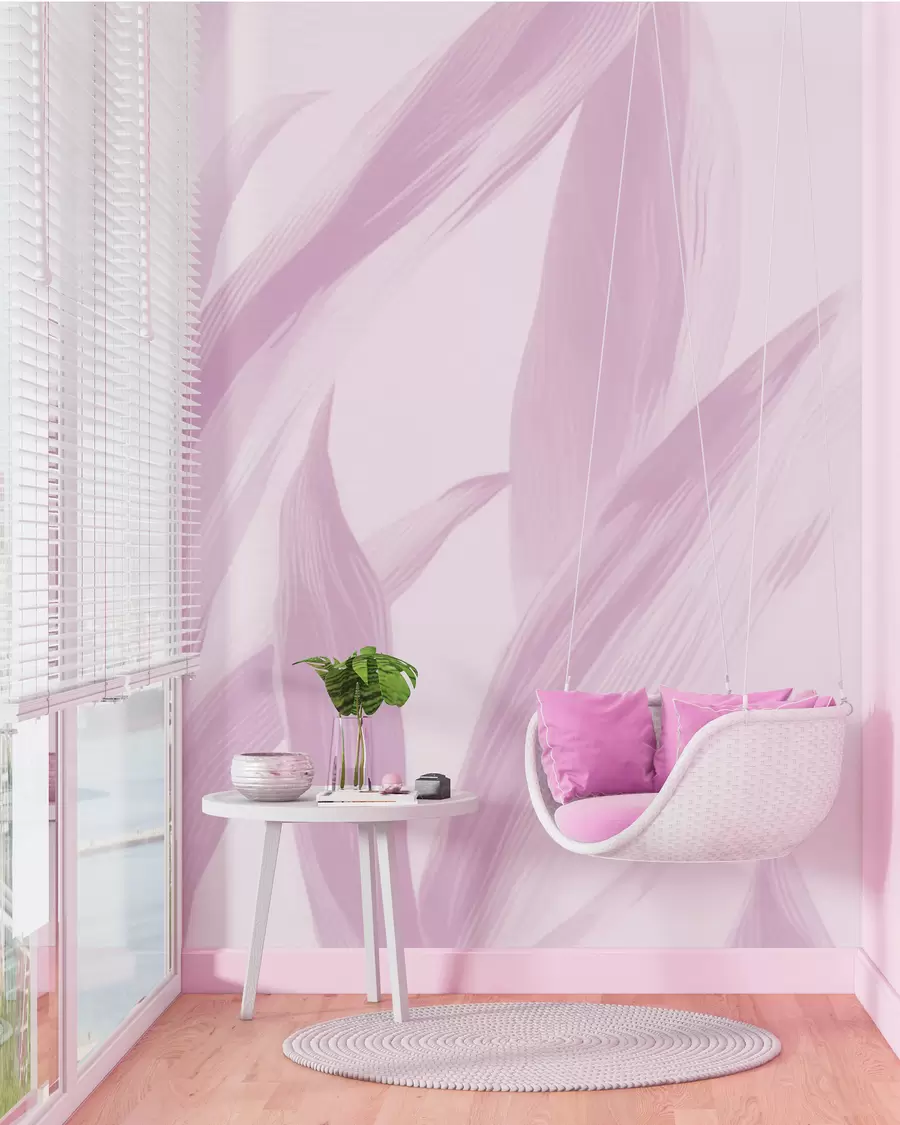 Fotobehang Puntige bladeren w05680v3