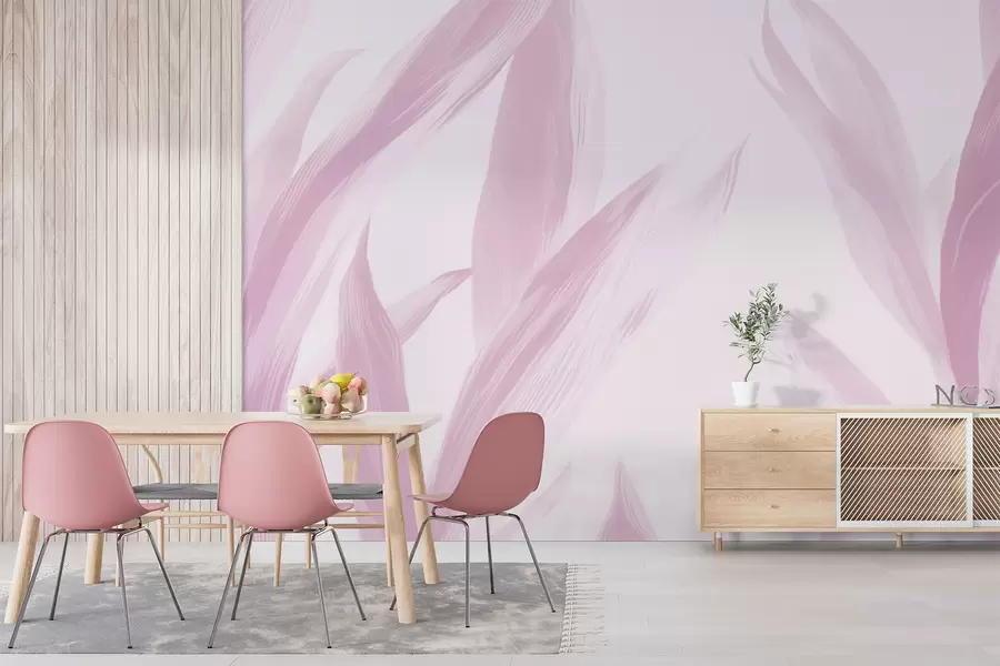 Fotobehang Puntige bladeren w05680v3