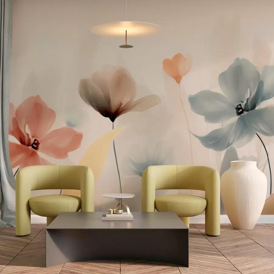 Fotobehang Wilde bloemen w05684
