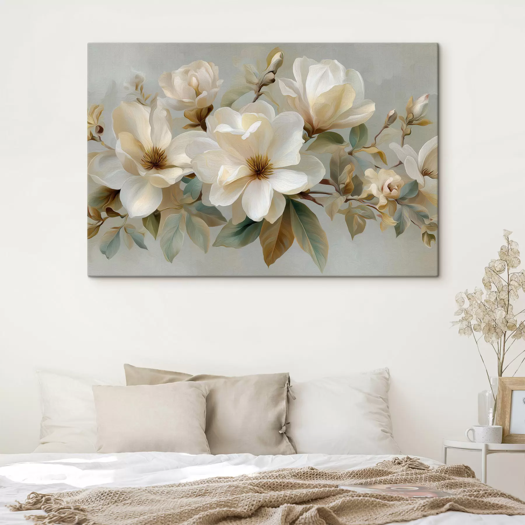  Schilderijen Een tak met bloemen s49532
