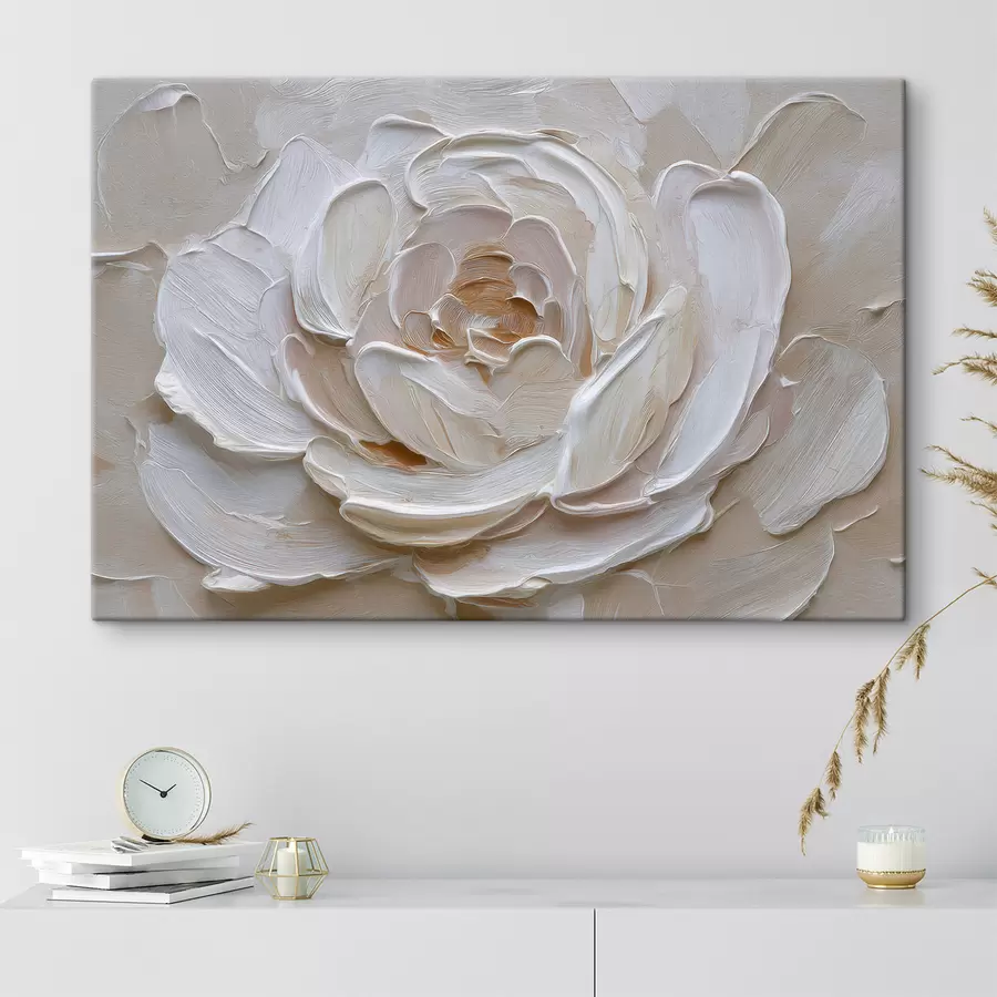  Schilderijen Een grote bloem s49541