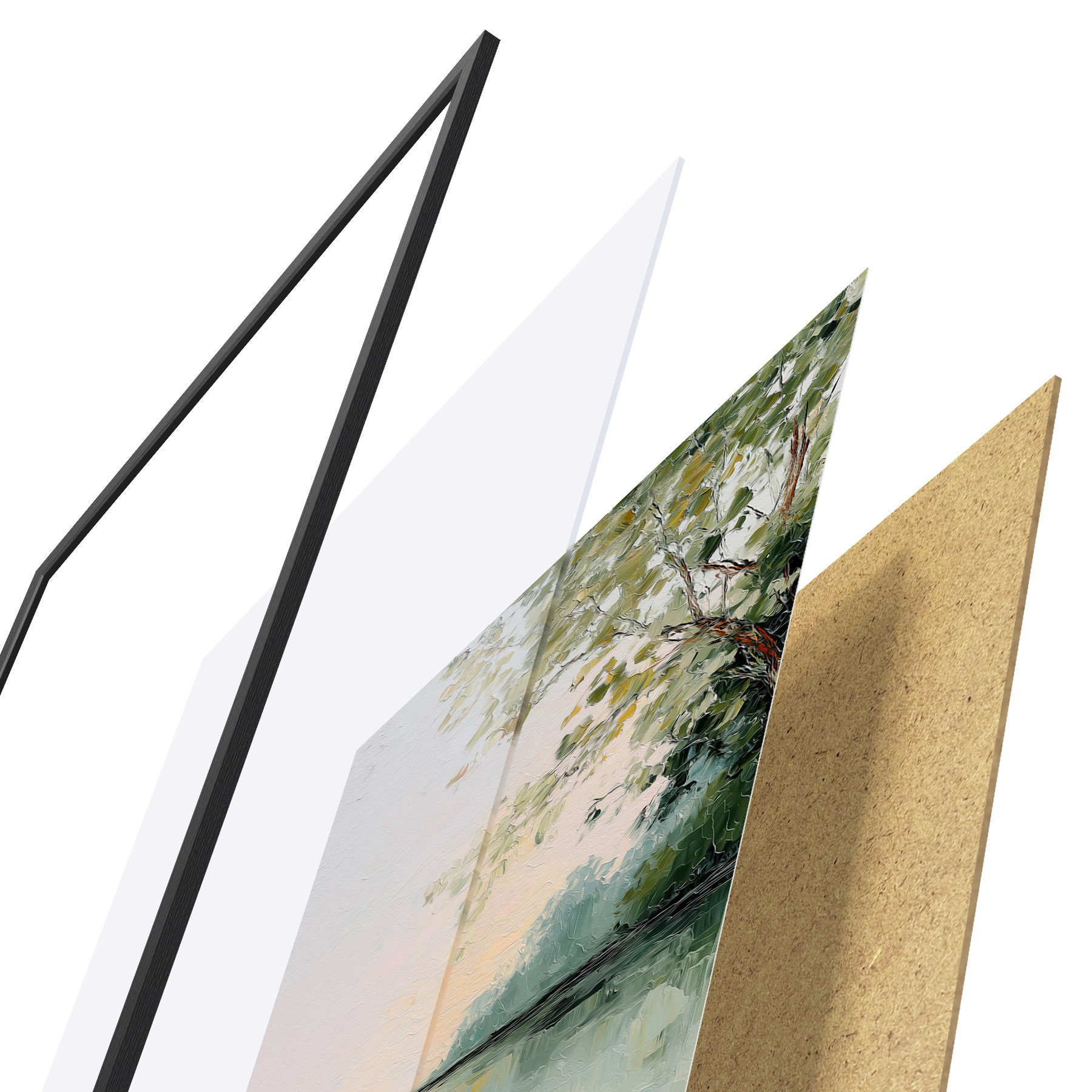 Poster Landschap f49528