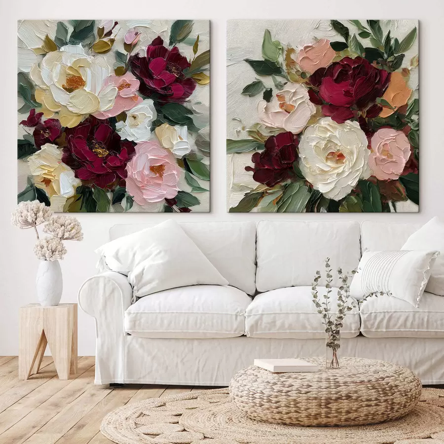  Schilderijen Bloemen m30600