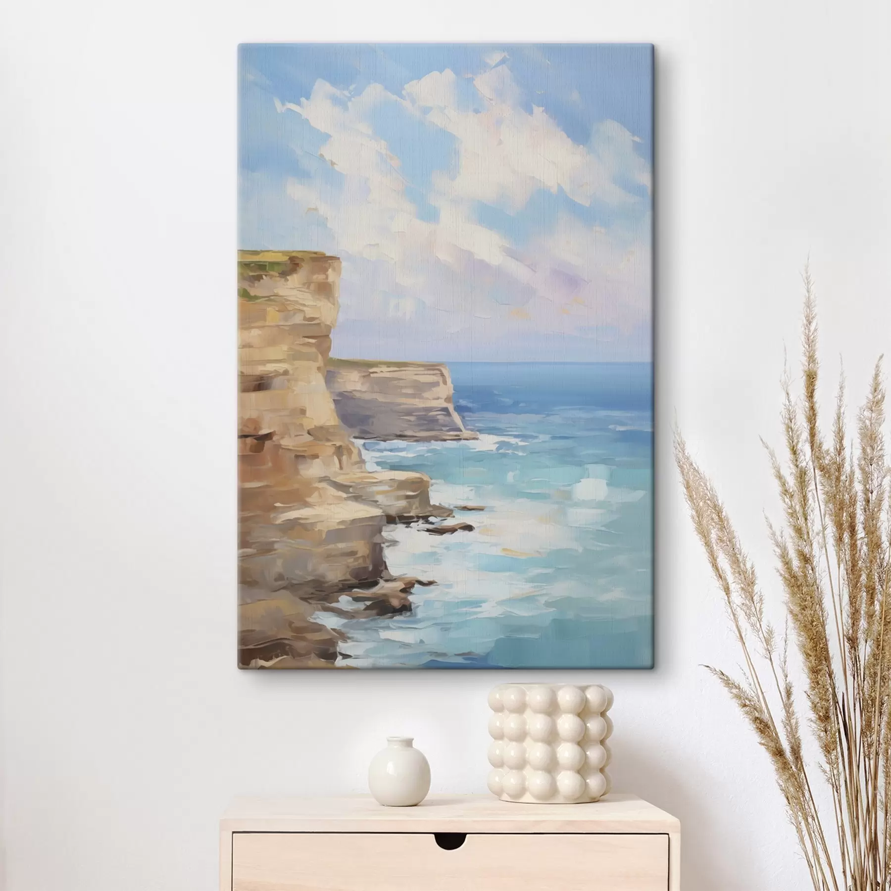  Schilderijen Rotsen aan zee – schilderijimitatie s49512