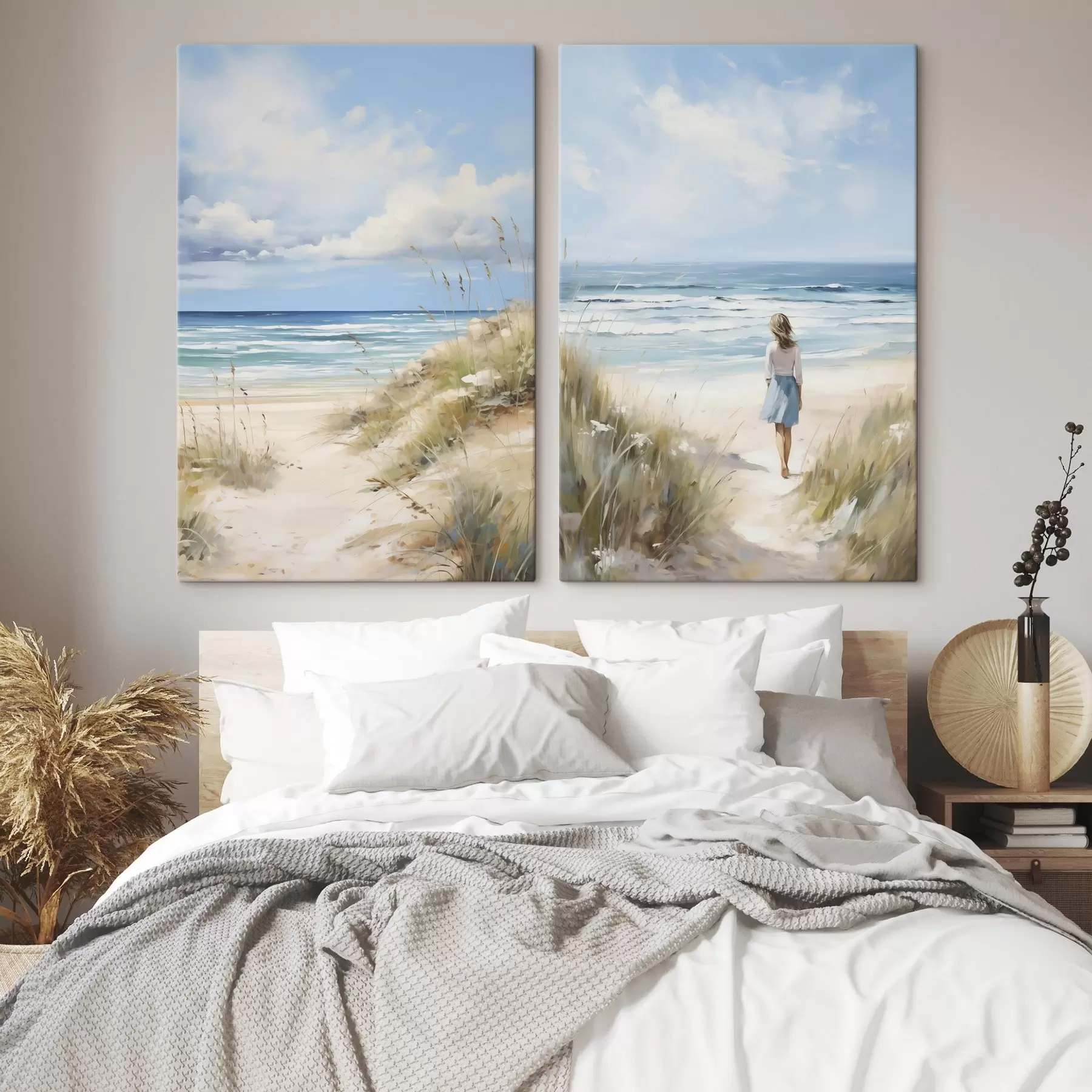  Schilderijen Zeegezicht imitatieschilderij m30591