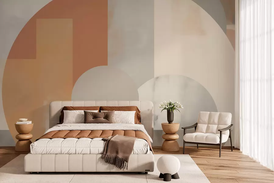 Fotobehang Geometrische abstractie w05702