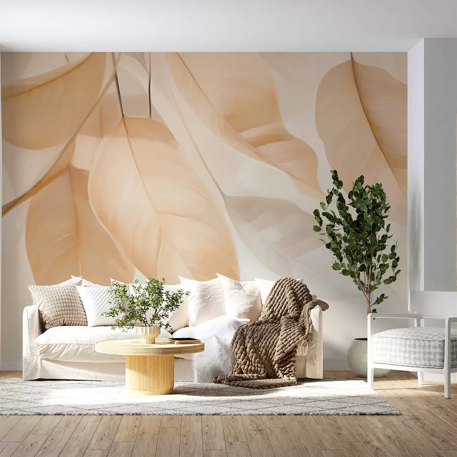 Fotobehang Hangende bladeren w05407