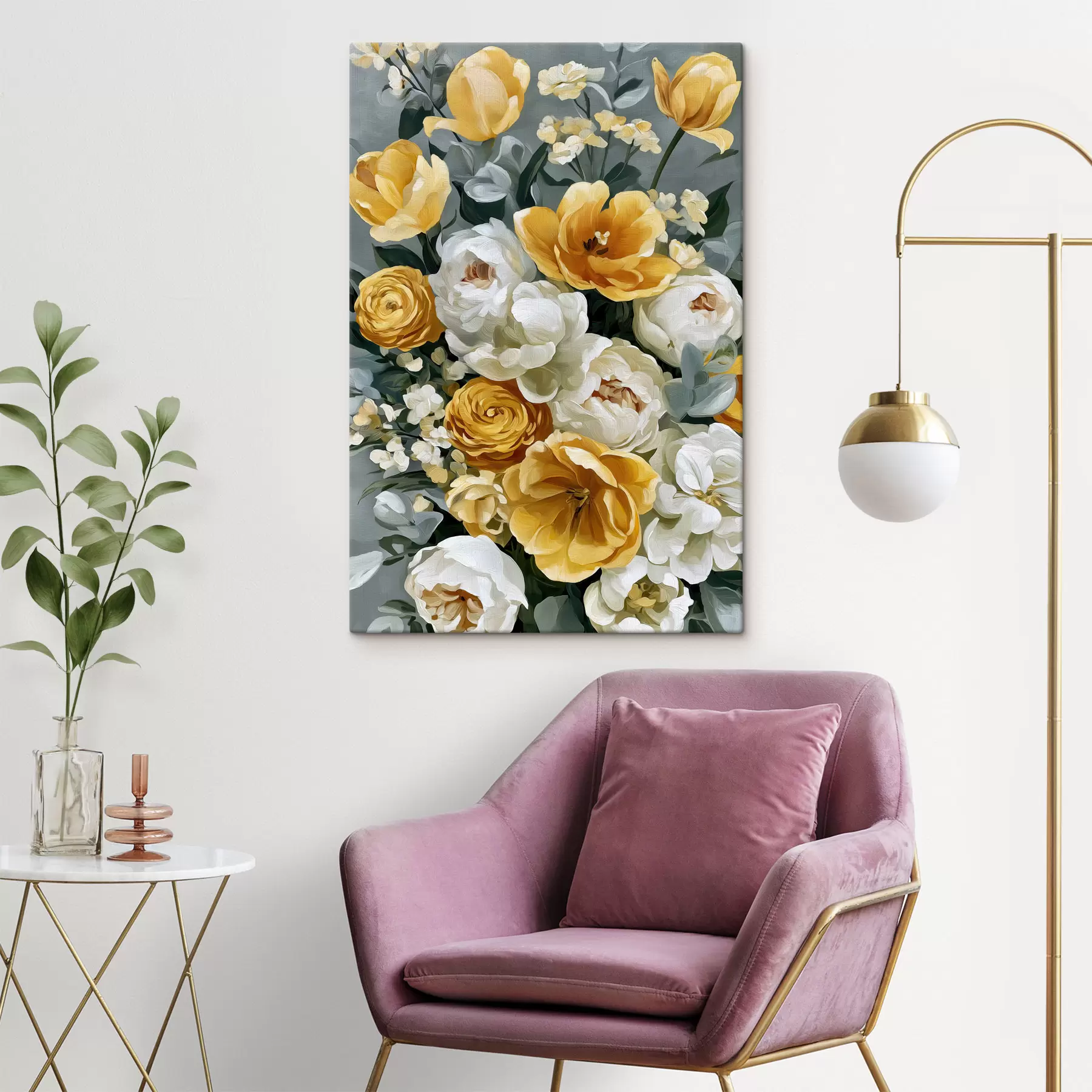  Schilderijen Lentebloemen s49612