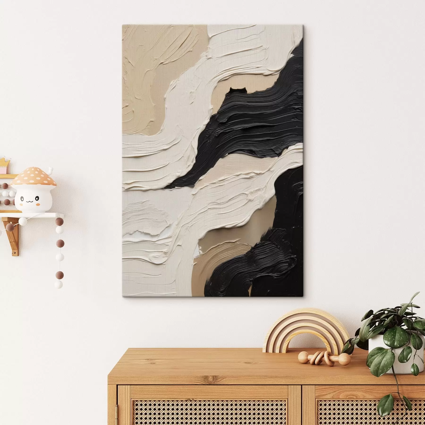  Schilderijen Een abstract schilderij s49614