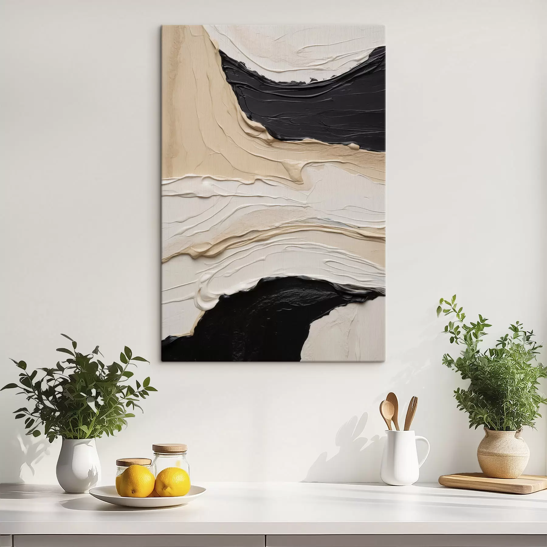  Schilderijen Een abstract schilderij s49615