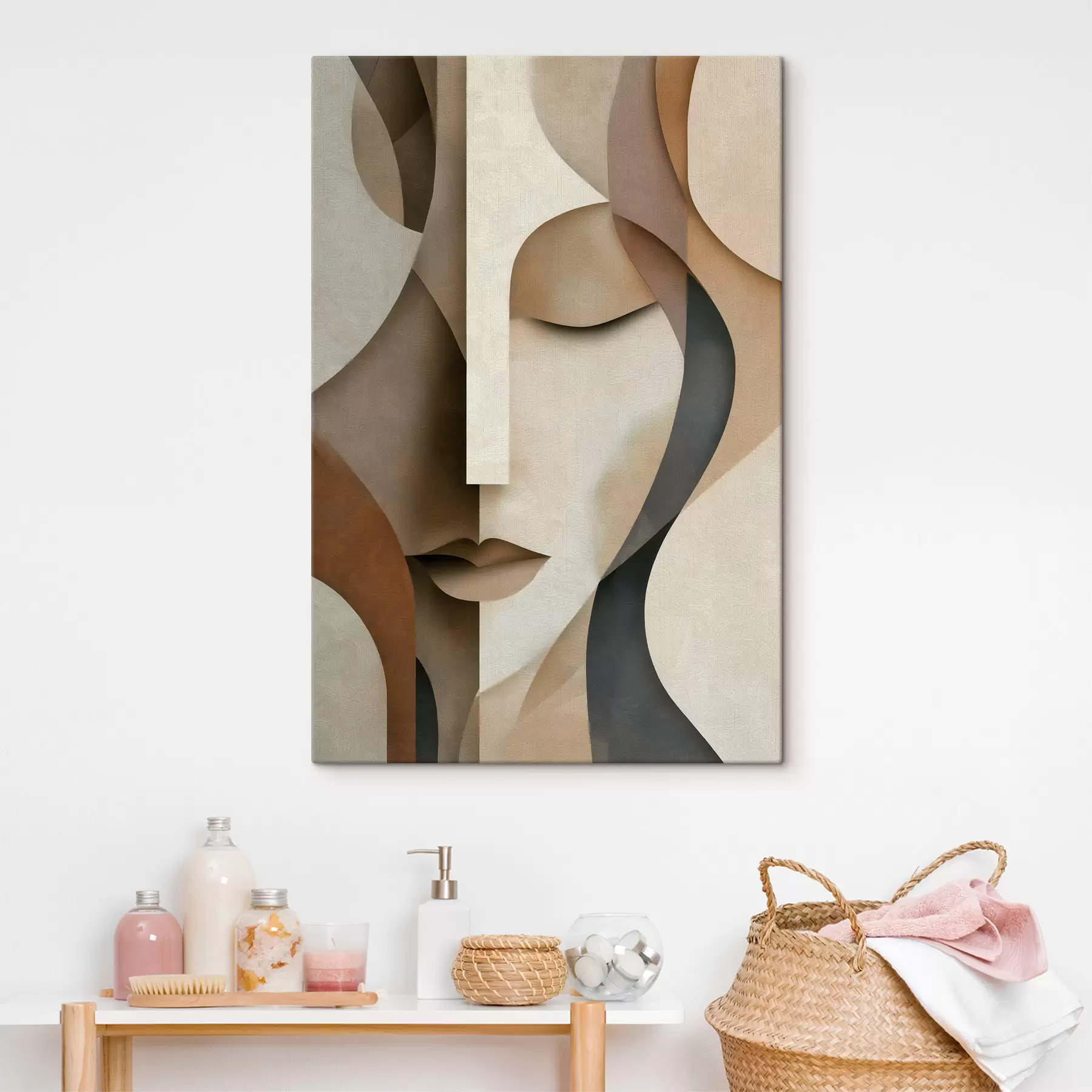  Schilderijen Abstract gezicht s49617