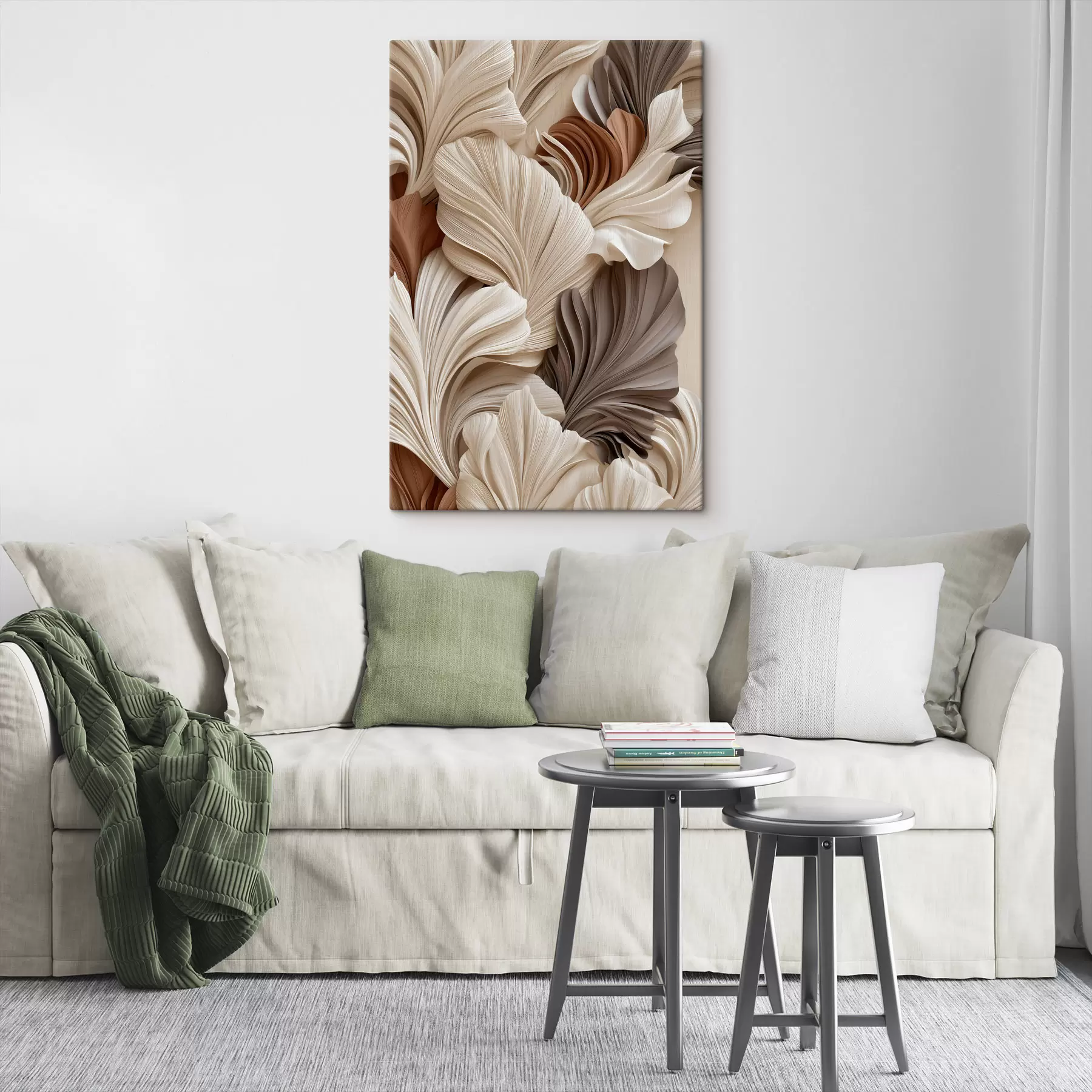 Schilderijen Abstracte bladeren s49620