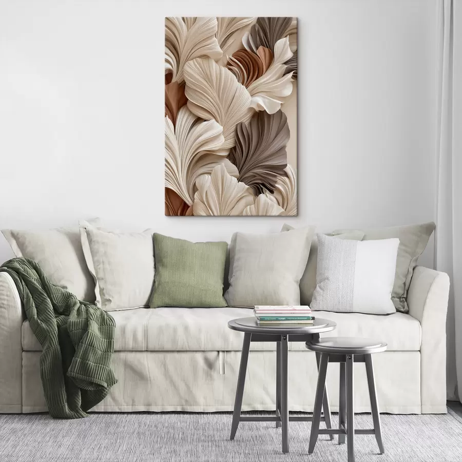  Schilderijen Abstracte bladeren s49620