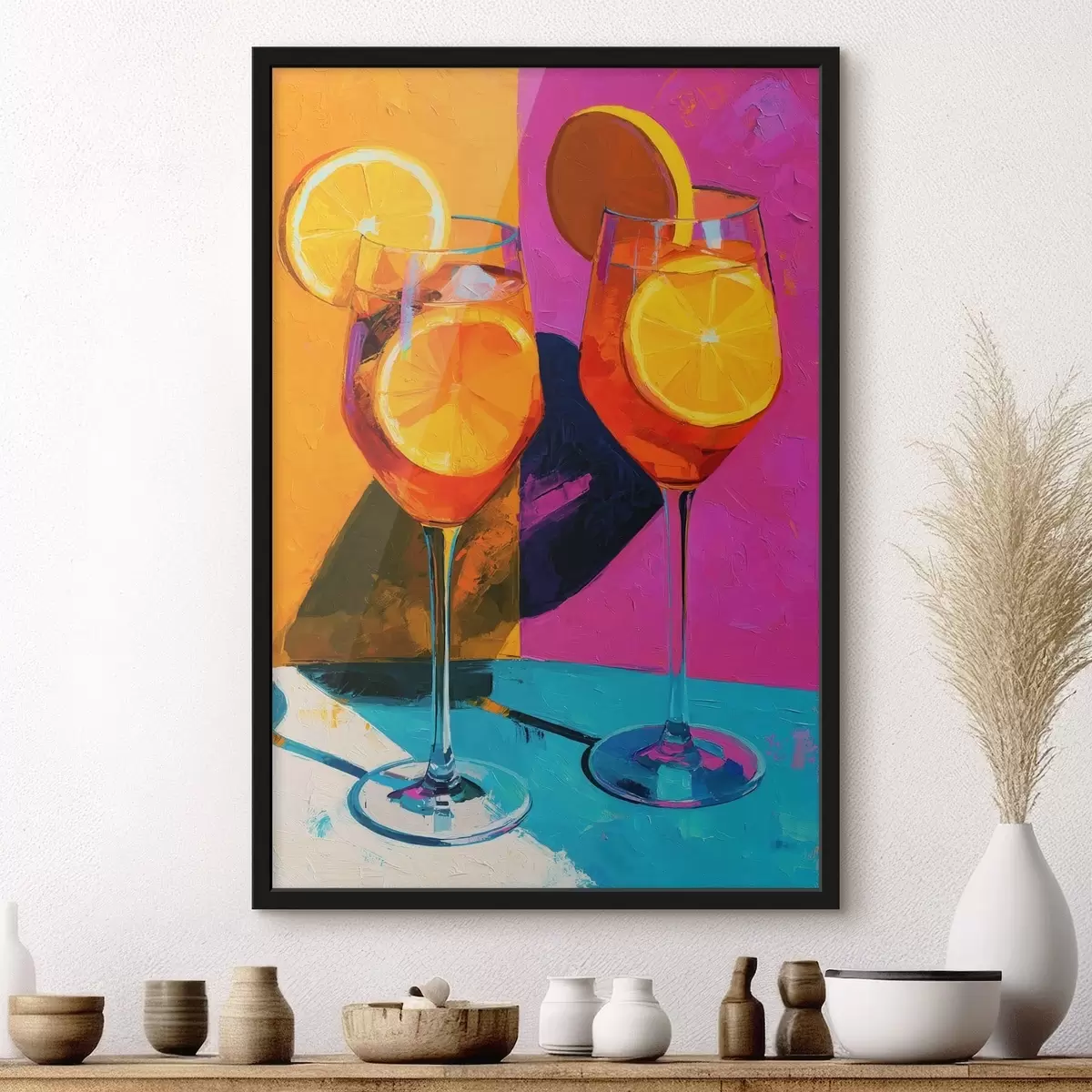 Poster Een citruscocktail f49607