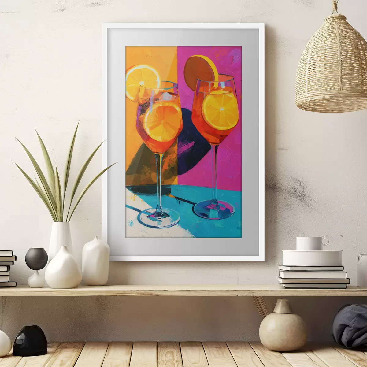 Poster Een citruscocktail f49607