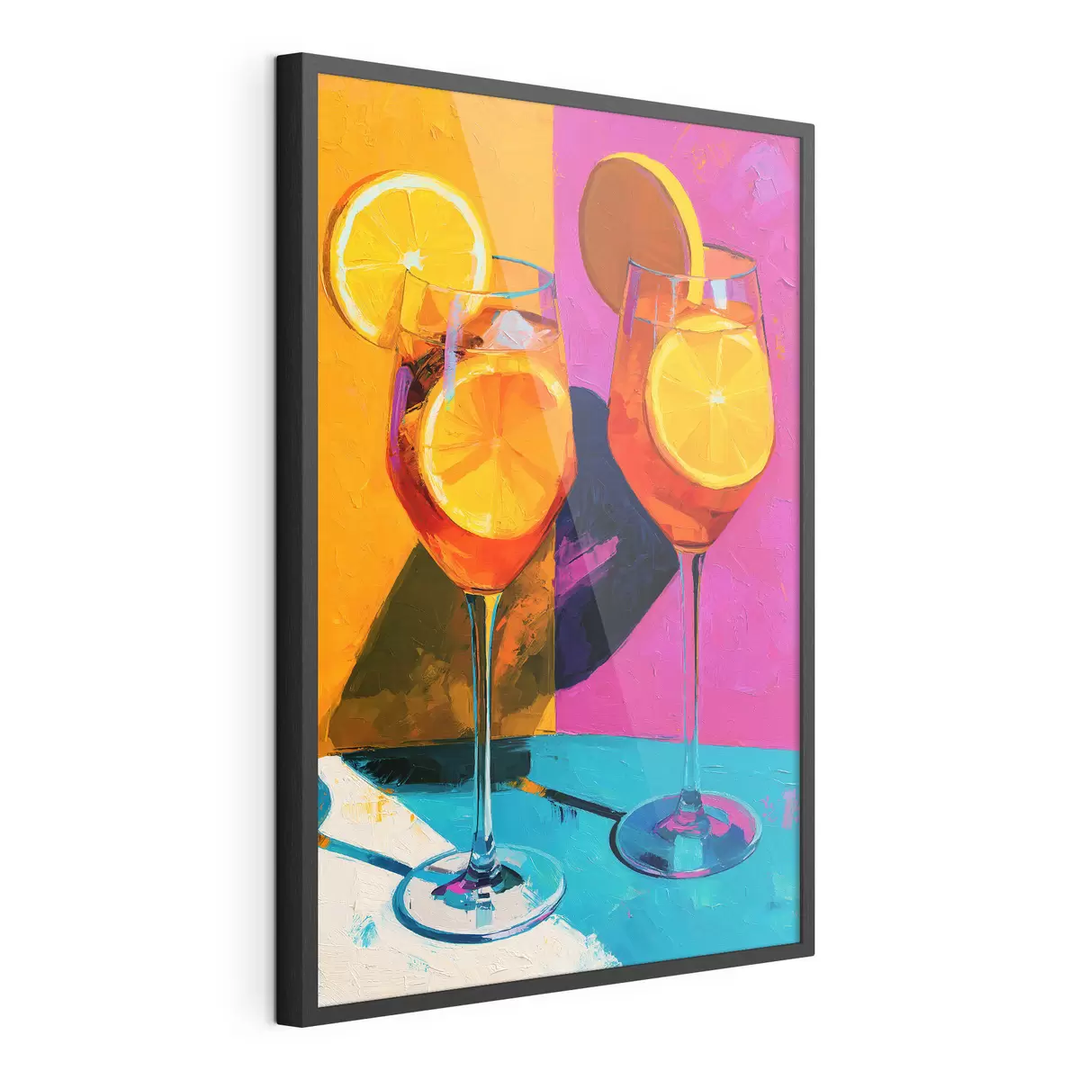 Poster Een citruscocktail f49607
