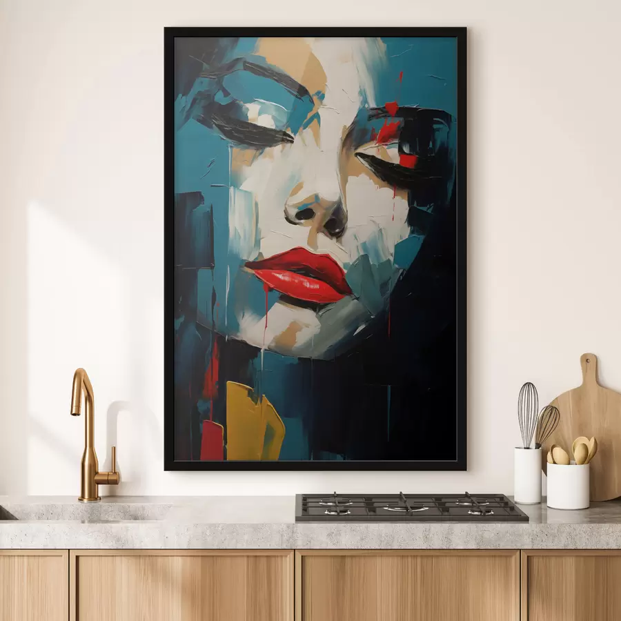 Fotobehang Abstract Portret f49627