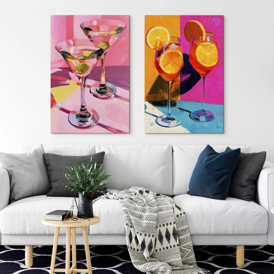  Schilderijen Cocktails  m30627