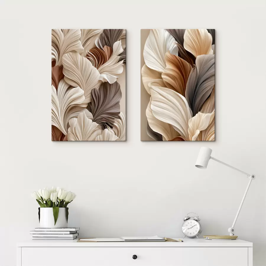 Fotobehang Abstract gebladerte m30631