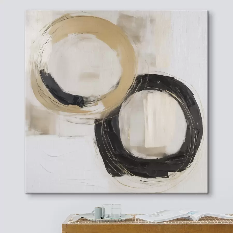  Schilderijen Moderne abstracte kunst imitatie van schilderkunst s49605
