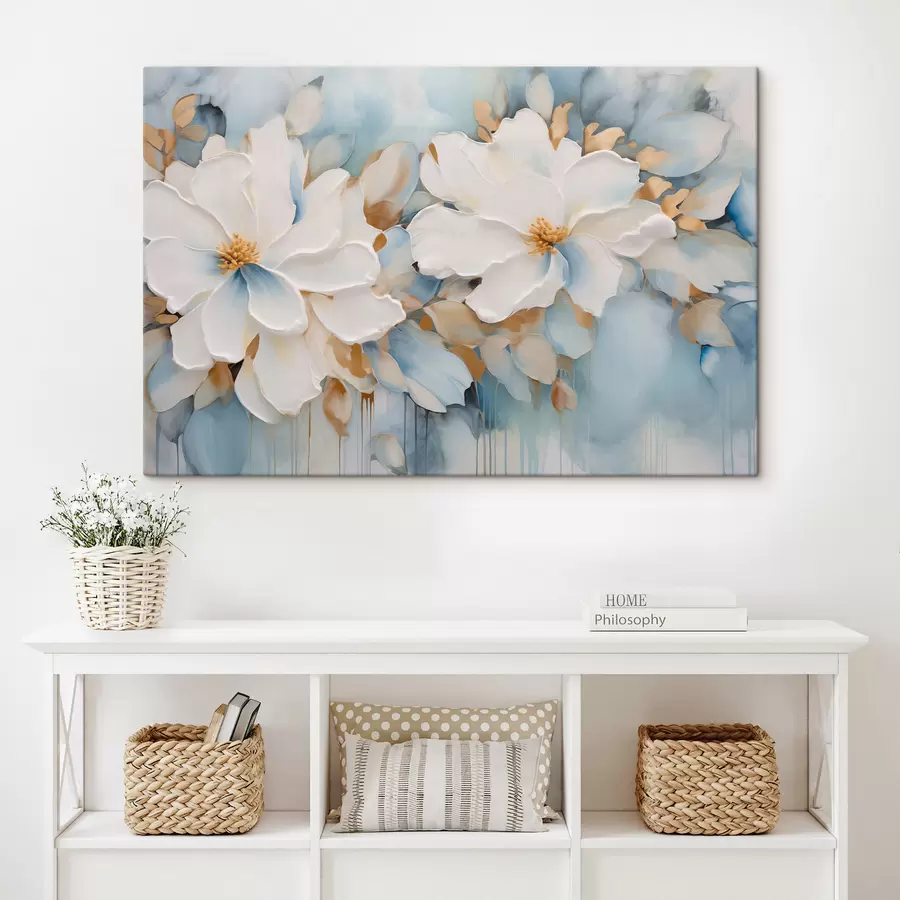  Schilderijen Abstracte bloemen s49418
