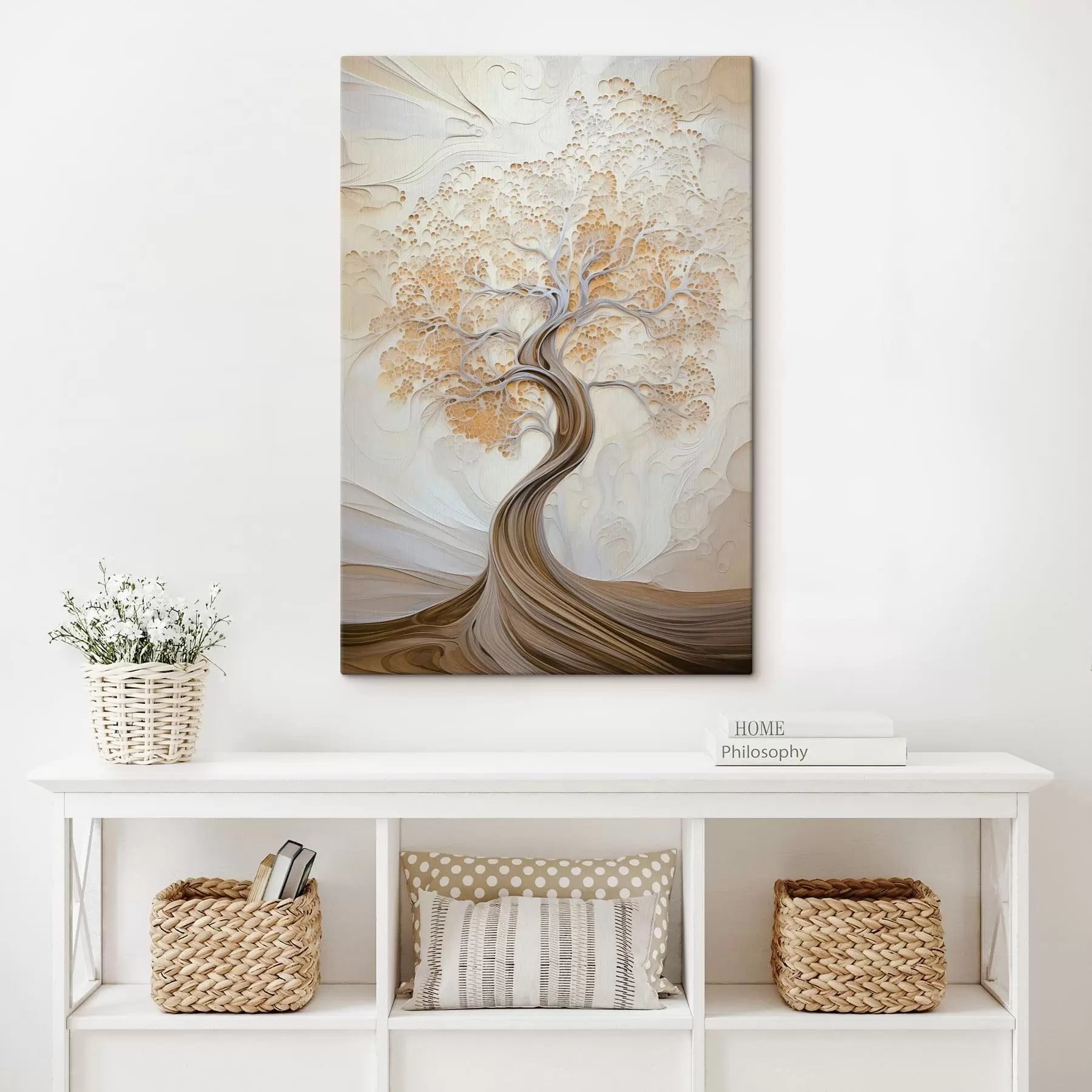  Schilderijen Een abstracte boom s49514
