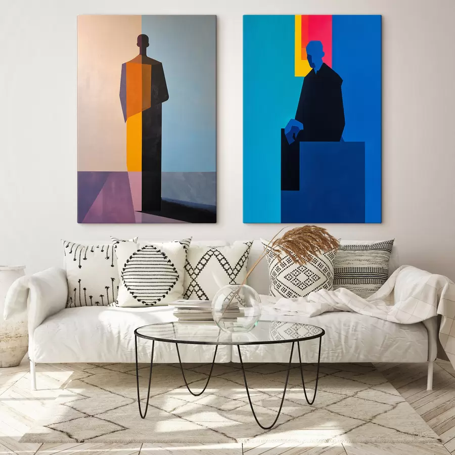  Schilderijen Abstracte kleuren m30642
