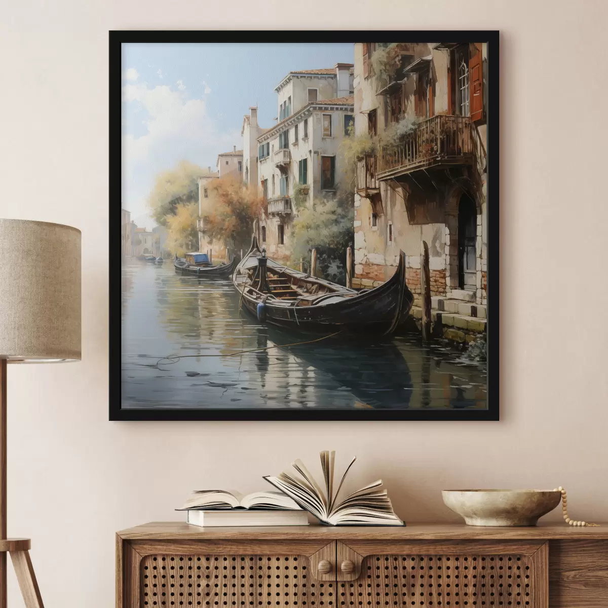 Poster Venetiaanse stilte f49636