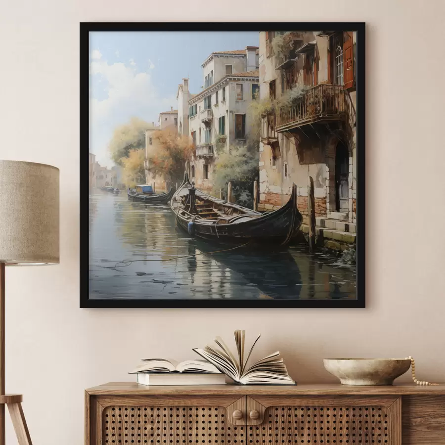 Fotobehang Venetiaanse stilte f49636